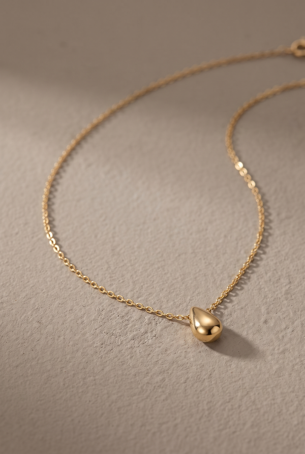 Teardrop Pendant Necklace