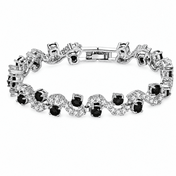 Obsidian Ice Bracelet